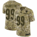 Men's Nike Chicago Bears #99 Dan Hampton Limited Camo 2018 Salute to Service NFL Jersey