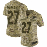 Women's Nike Chicago Bears #27 Sherrick McManis Limited Camo 2018 Salute to Service NFL Jersey