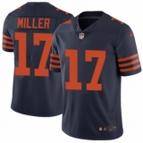 Men's Nike Chicago Bears #17 Anthony Miller Navy Blue Alternate Vapor Untouchable Limited Player NFL Jersey