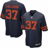 Men's Nike Chicago Bears #37 Bryce Callahan Game Navy Blue Alternate NFL Jersey
