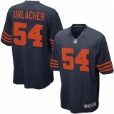 Men's Nike Chicago Bears #54 Brian Urlacher Game Navy Blue Alternate NFL Jersey