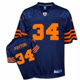 Youth Reebok Chicago Bears #34 Walter Payton Blue 1940s Throwback Premier EQT NFL Jersey