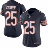 Women's Nike Chicago Bears #25 Marcus Cooper Navy Blue Team Color Vapor Untouchable Limited Player NFL Jersey