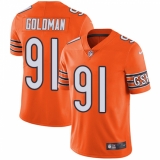 Youth Nike Chicago Bears #91 Eddie Goldman Limited Orange Rush Vapor Untouchable NFL Jersey