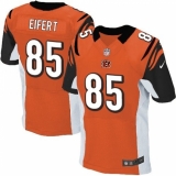Men's Nike Cincinnati Bengals #85 Tyler Eifert Elite Orange Alternate NFL Jersey