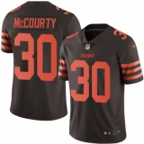 Youth Nike Cleveland Browns #30 Jason McCourty Limited Brown Rush Vapor Untouchable NFL Jersey