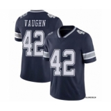 Men's Dallas Cowboys #42 Deuce Vaughn Navy Vapor Limited Stitched Jersey