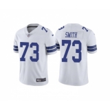 Men's Dallas Cowboys #73 Tyler Smith White Vapor Limited Stitched Jersey