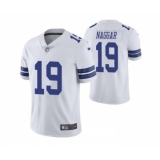 Men's Dallas Cowboys #19 Chris Naggar White Vapor Limited Stitched Jersey