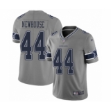 Women's Dallas Cowboys #44 Robert Newhouse Limited Gray Inverted Legend Football Jersey