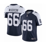 Youth Dallas Cowboys #66 Connor McGovern Navy Blue Throwback Alternate Vapor Untouchable Limited Player Football Jersey
