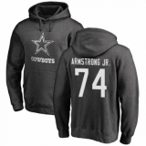 NFL Nike Dallas Cowboys #74 Dorance Armstrong Jr. Ash One Color Pullover Hoodie