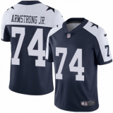 Youth Nike Dallas Cowboys #74 Dorance Armstrong Jr. Navy Blue Throwback Alternate Vapor Untouchable Limited Player NFL Jersey