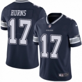 Youth Nike Dallas Cowboys #17 Allen Hurns Navy Blue Team Color Vapor Untouchable Limited Player NFL Jersey