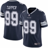 Youth Nike Dallas Cowboys #98 Tyrone Crawford Navy Blue Team Color Vapor Untouchable Limited Player NFL Jersey