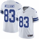 Youth Nike Dallas Cowboys #83 Terrance Williams White Vapor Untouchable Limited Player NFL Jersey