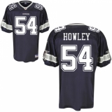 Men's Reebok Dallas Cowboys #54 Chuck Howley Authentic Navy Blue Team Color Throwback NFL Jersey