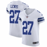 Men's Nike Dallas Cowboys #27 Jourdan Lewis Elite White NFL Jersey
