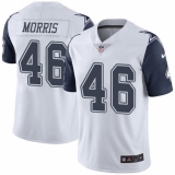 Youth Nike Dallas Cowboys #46 Alfred Morris Limited White Rush Vapor Untouchable NFL Jersey