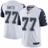 Youth Nike Dallas Cowboys #77 Tyron Smith Limited White Rush Vapor Untouchable NFL Jersey