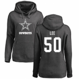 NFL Women's Nike Dallas Cowboys #50 Sean Lee Ash One Color Pullover Hoodie