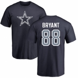 NFL Nike Dallas Cowboys #88 Dez Bryant Ash Name & Number Logo Pullover Hoodie