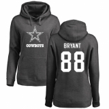 NFL Women's Nike Dallas Cowboys #88 Dez Bryant Ash One Color Pullover Hoodie