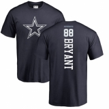 NFL Nike Dallas Cowboys #88 Dez Bryant Navy Blue Backer T-Shirt