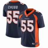 Men's Nike Denver Broncos #55 Bradley Chubb Navy Blue Alternate Vapor Untouchable Limited Player NFL Jersey