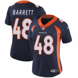 Women's Nike Denver Broncos #48 Shaquil Barrett Navy Blue Alternate Vapor Untouchable Limited Player NFL Jersey