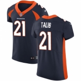 Men's Nike Denver Broncos #21 Aqib Talib Navy Blue Alternate Vapor Untouchable Elite Player NFL Jersey
