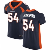 Men's Nike Denver Broncos #54 Brandon Marshall Navy Blue Alternate Vapor Untouchable Elite Player NFL Jersey