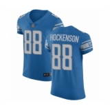 Men's Detroit Lions #88 T.J. Hockenson Blue Team Color Vapor Untouchable Elite Player Football Jersey