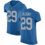 Men's Nike Detroit Lions #29 LeGarrette Blount Blue Alternate Vapor Untouchable Elite Player NFL Jersey