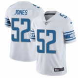 Men's Nike Detroit Lions #52 Christian Jones White Vapor Untouchable Limited Player NFL Jersey
