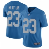 Men's Nike Detroit Lions #23 Darius Slay Limited Blue Alternate Vapor Untouchable NFL Jersey