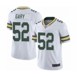 Youth Green Bay Packers #52 Rashan Gary White Vapor Untouchable Limited Player Football Jersey