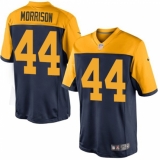 Youth Nike Green Bay Packers #44 Antonio Morrison Limited Navy Blue Alternate NFL Jersey