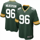 Men's Nike Green Bay Packers #96 Muhammad Wilkerson Game Green Team Color NFL Jersey
