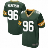 Men's Nike Green Bay Packers #96 Muhammad Wilkerson Elite Green Team Color NFL Jersey