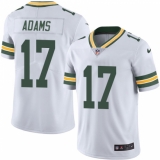 Men's Nike Green Bay Packers #17 Davante Adams White Vapor Untouchable Limited Player NFL Jersey