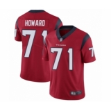 Men's Houston Texans #71 Tytus Howard Red Alternate Vapor Untouchable Limited Player Football Jersey