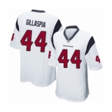 Men's Houston Texans #44 Cullen Gillaspia Game White Football Jersey