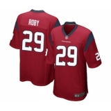 Men's Houston Texans #29 Bradley Roby Game Red Alternate Football Jersey