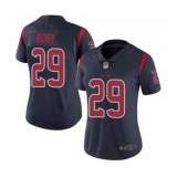 Women's Houston Texans #29 Bradley Roby Limited Navy Blue Rush Vapor Untouchable Football Jersey