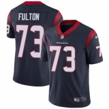 Youth Nike Houston Texans #73 Zach Fulton Navy Blue Team Color Vapor Untouchable Limited Player NFL Jersey