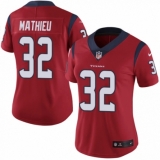 Women's Nike Houston Texans #32 Tyrann Mathieu Game Red Alternate NFL Jersey