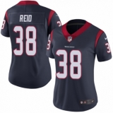 Women's Nike Houston Texans #38 Justin Reid Navy Blue Team Color Vapor Untouchable Limited Player NFL Jersey
