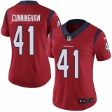 Women's Nike Houston Texans #41 Zach Cunningham Elite Red Alternate NFL Jersey