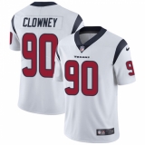 Youth Nike Houston Texans #90 Jadeveon Clowney Limited White Vapor Untouchable NFL Jersey